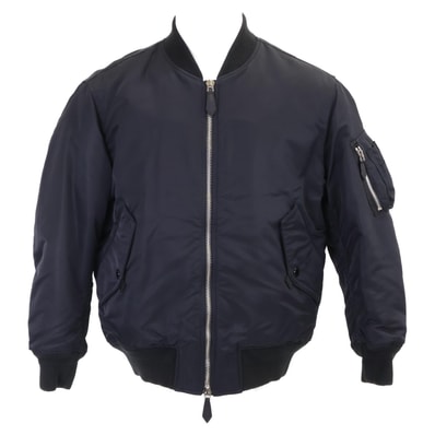 バーバリー 【美品/国内正規】8038997 MA-1 ナイロン ボンバー 40