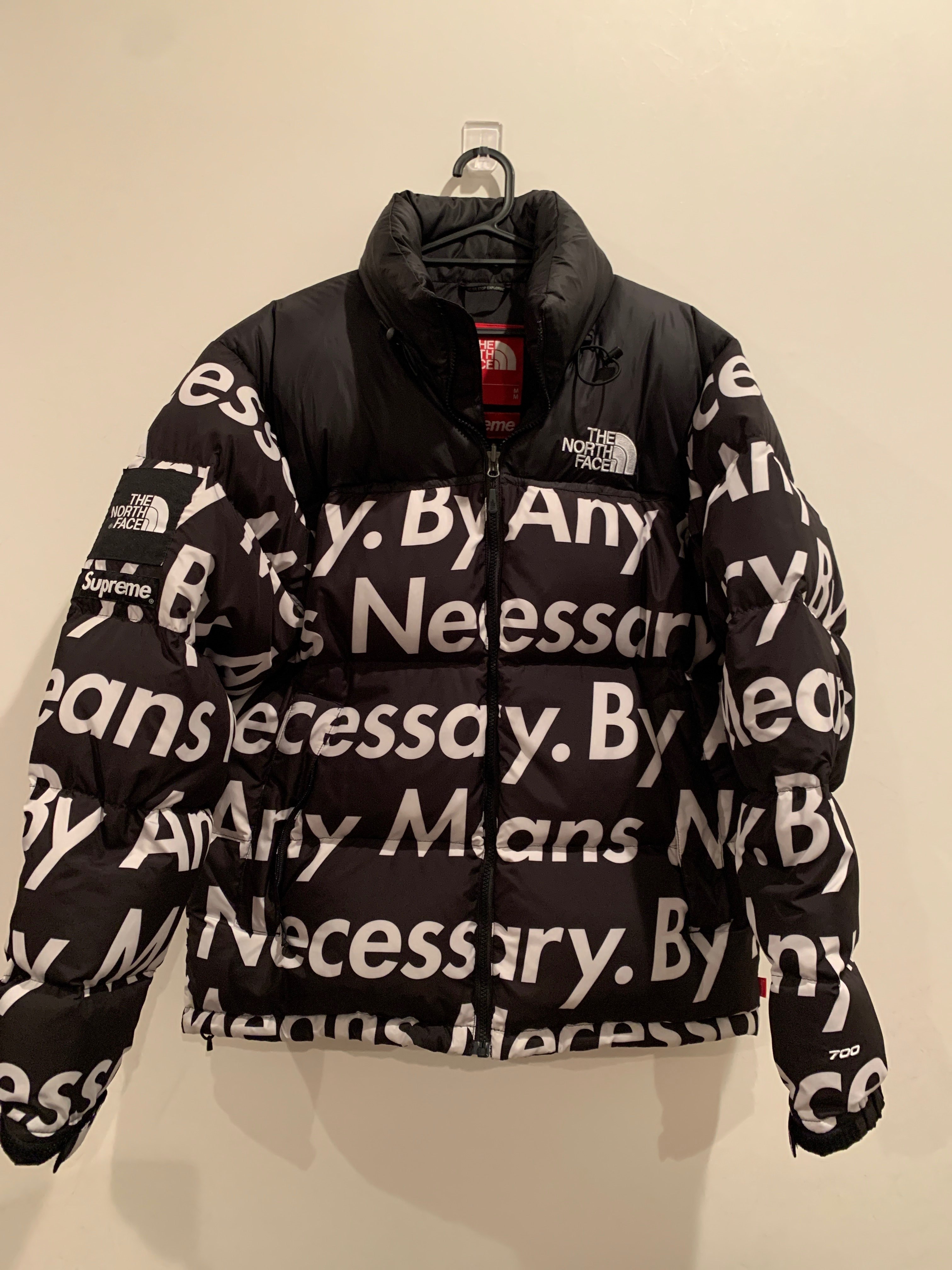 Supreme x The North Face By Any Means Nuptse Jacket "Black"