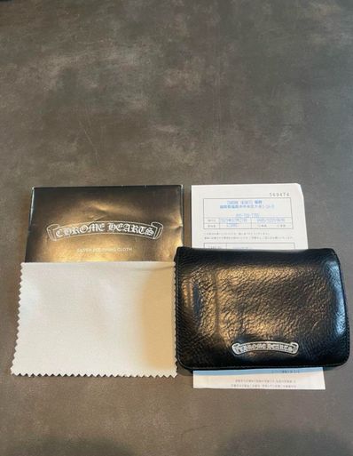 美品!インボイス原本付き!クロムハーツ ジョーイウォレット 財布
