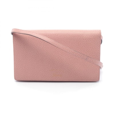 グッチ GUCCI スウィング ショルダーバッグ バッグ レザー レディース ピンク系 368231 【中古】