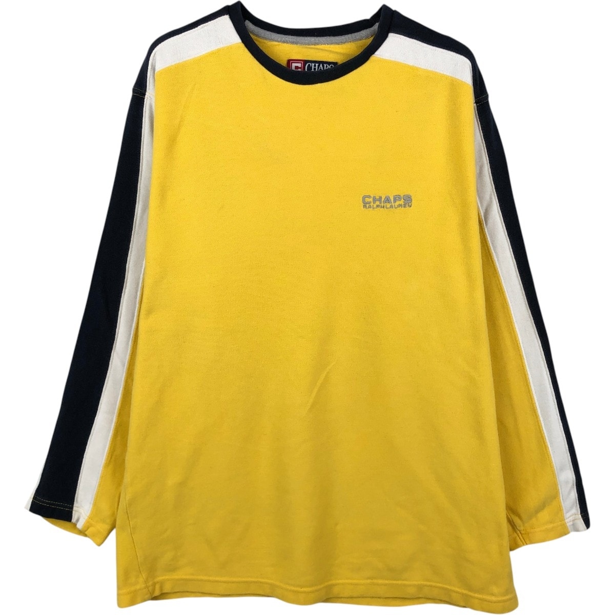 古着 ラルフローレン Ralph Lauren CHAPS チャップス ロングTシャツ ロンT メンズM相当/eaa661972