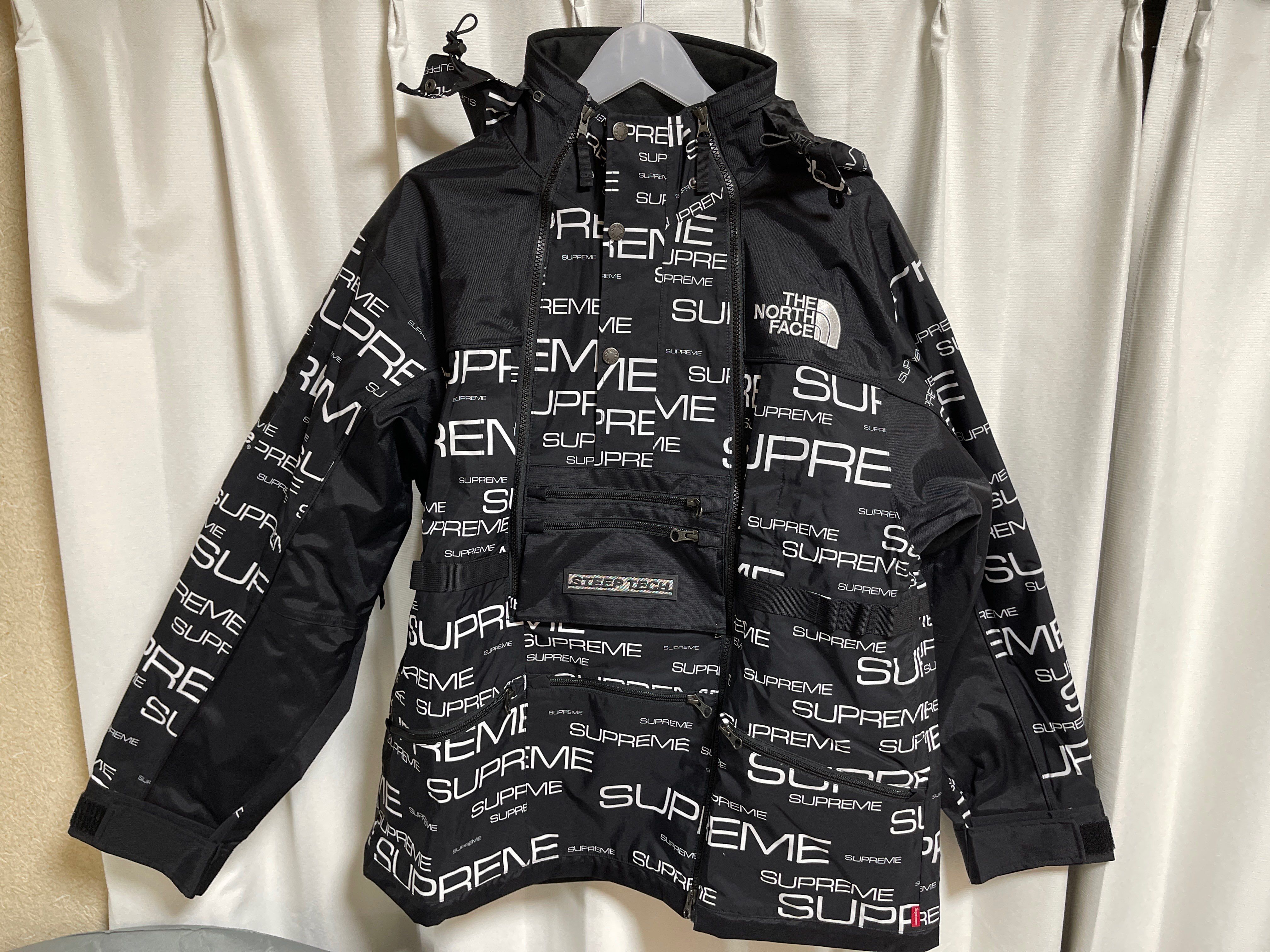 Supreme x The North Face Steep Tech Apogee Jacket "Black"