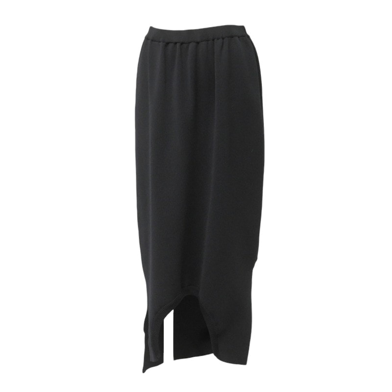 ■美品■ISSEY MIYAKE イッセイミヤケ ロングスカート サイズ2 アシンメトリー ブランド古着【中古】20240923/RA1333