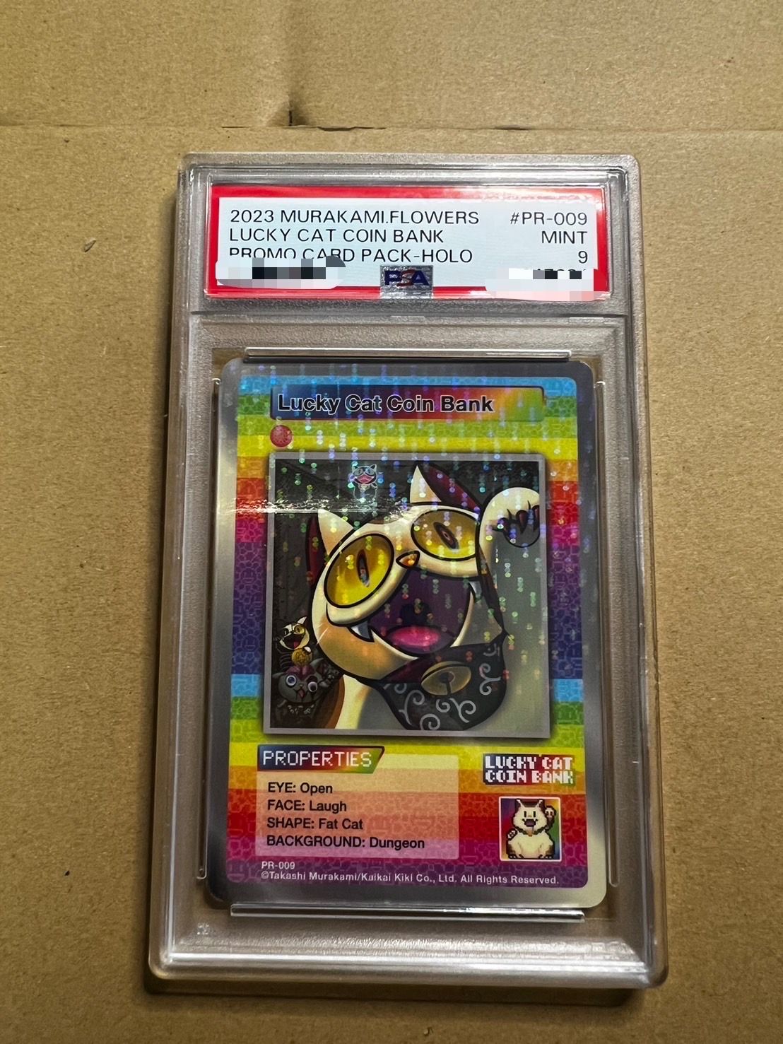 Lucky Cat Coin Bank R :Holo [PR-009]【英語版】(プロモーションカード "アジアンアートミュージアム入場者限定")