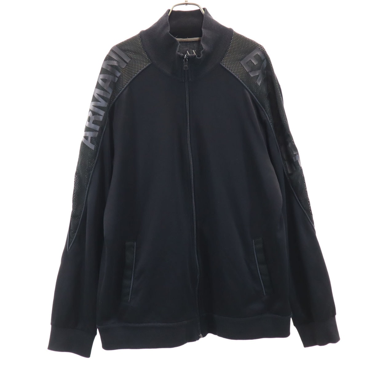 ARMANI EXCHANGE アルマーニエクスチェンジ トラックジャケット XL ブラック ジャージ