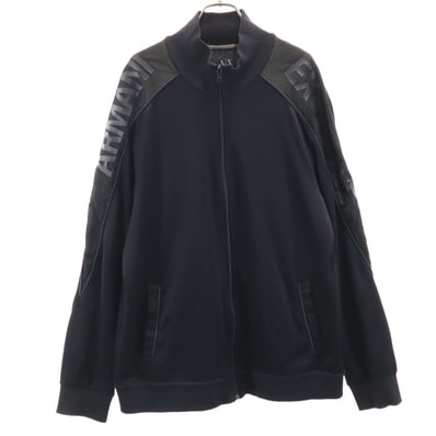 ARMANI EXCHANGE アルマーニエクスチェンジ トラックジャケット XL ブラック ジャージ