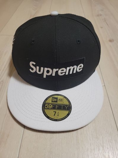 Supreme 2-Tone Box Logo New Era "Black"
