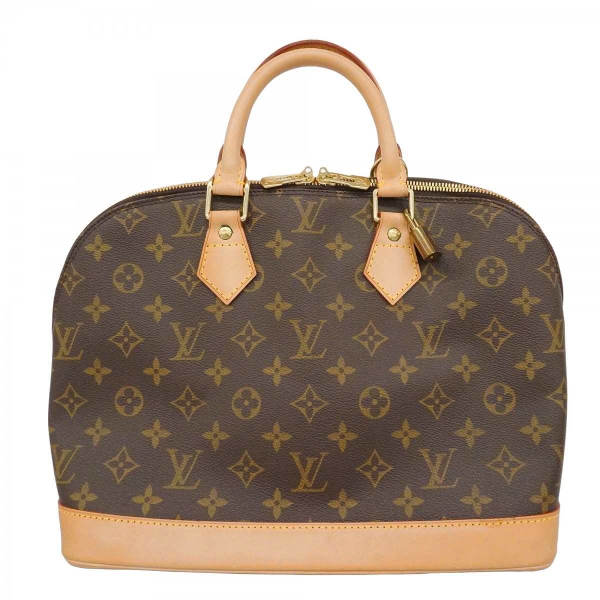 【6da0608】ルイヴィトン ハンドバッグ モノグラム アルマ M51130 ブラウン【中古】レディース