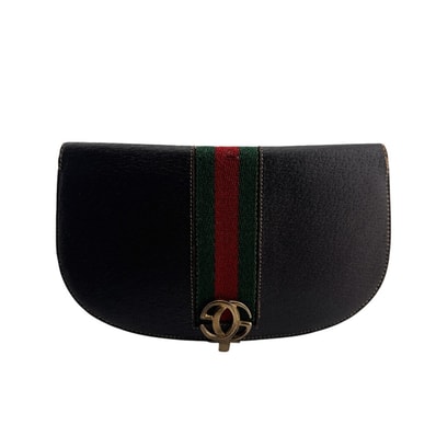 グッチ GUCCI 長財布 シェリーライン オールドグッチ ブラウン