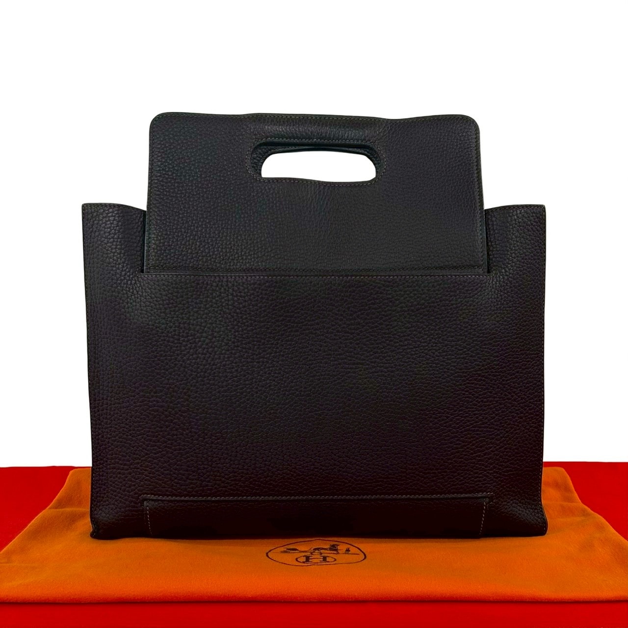 HERMES エルメス トゴ ハンドバッグ ブラウン
 25759