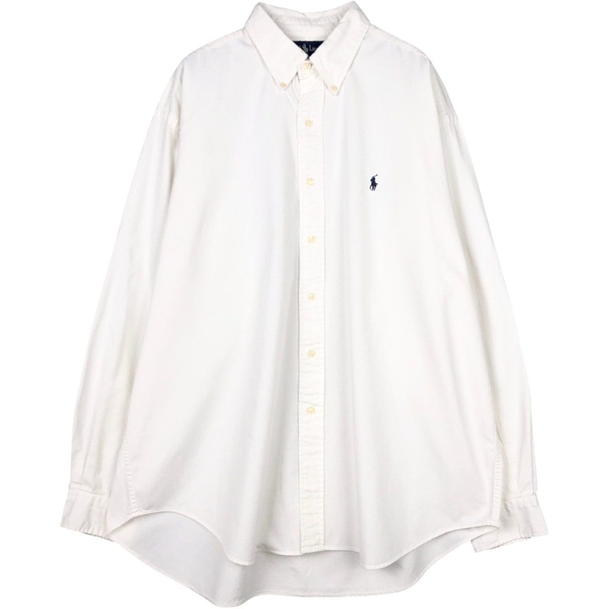 古着 ラルフローレン Ralph Lauren BLAIRE 長袖 ボタンダウンシャツ メンズXL相当/eaa678405