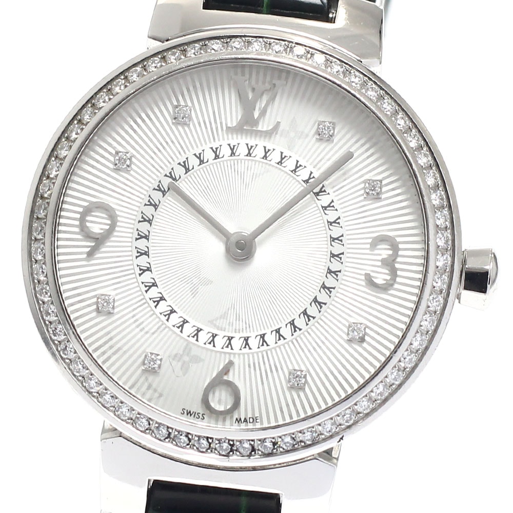 ルイ・ヴィトン タンブール モノグラム Q12MF レディース 【中古】