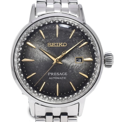 セイコー SEIKO SRRW003/2R05-00C0 プレサージュ カクテルタイム Night-time Tokyo 自動巻き レディース 良品 箱付き 腕時計 L#150831