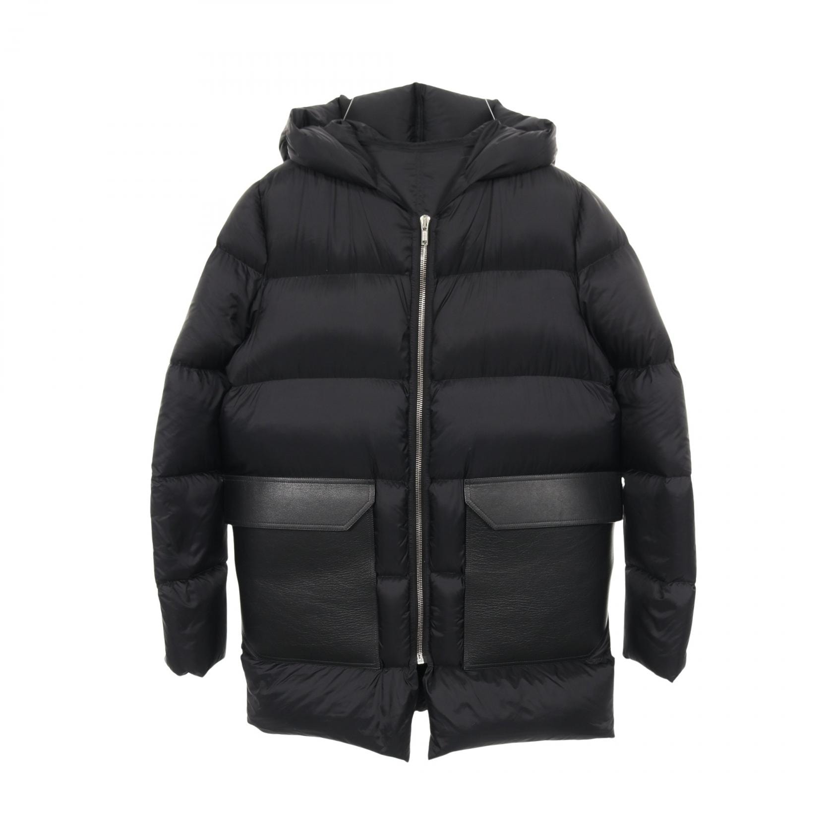 リックオウエンス Rick Owens ダウンジャケット 衣料品 アウター ナイロン メンズ ブラック系 【中古】