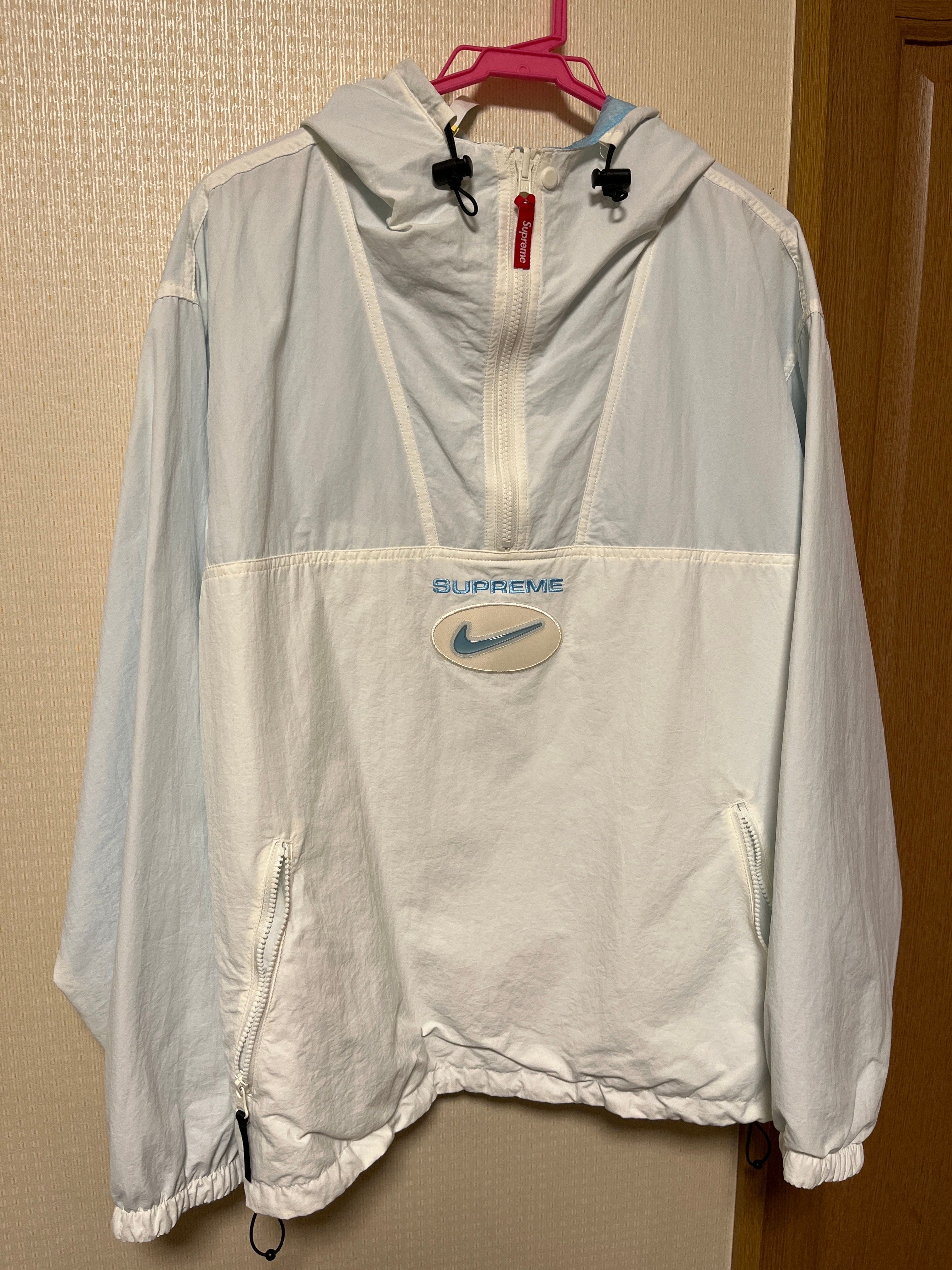 Supreme / Nike Jewel Reversible Ripstop Anorak "White"