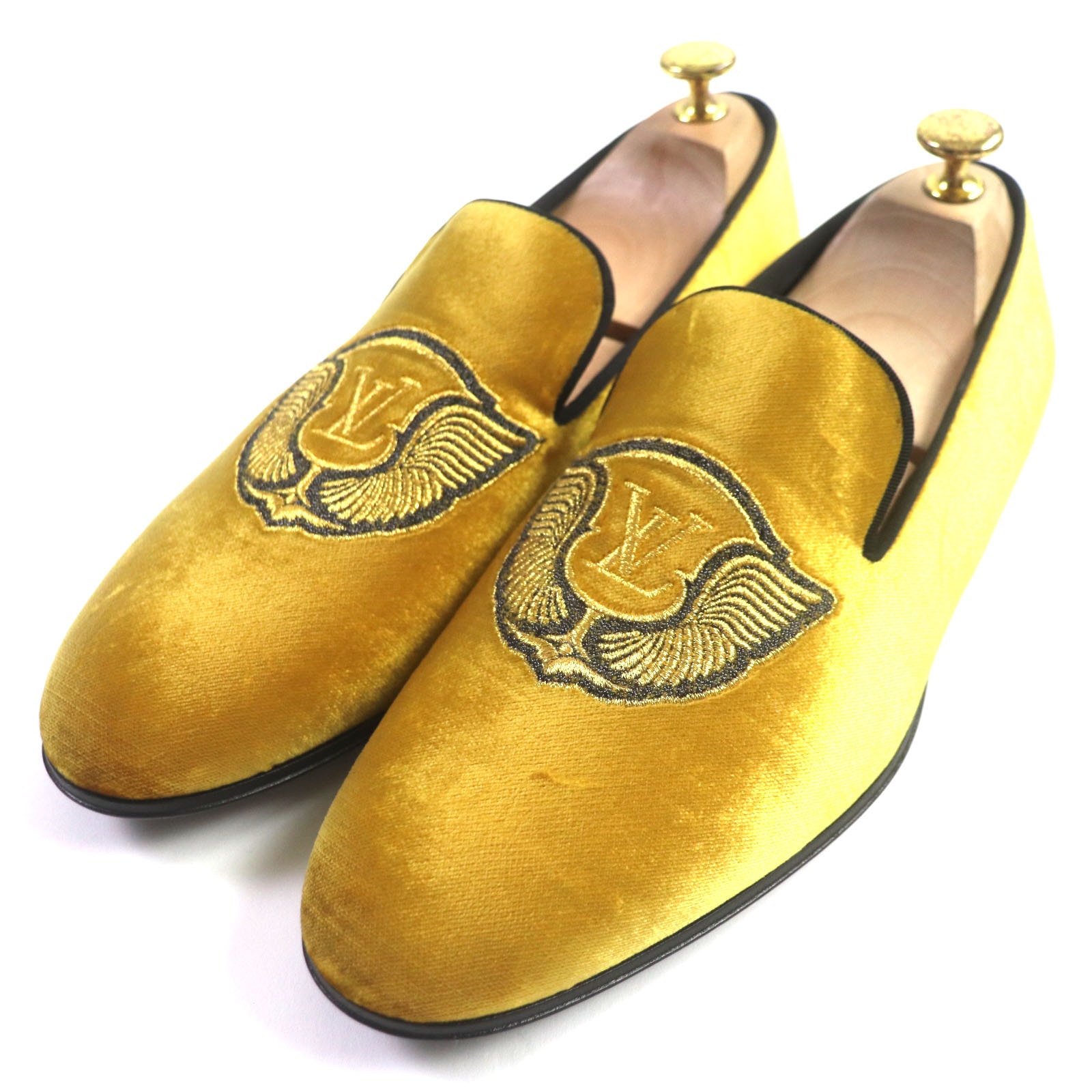 極美品 ルイヴィトン
ローファー イエロー メンズ 6