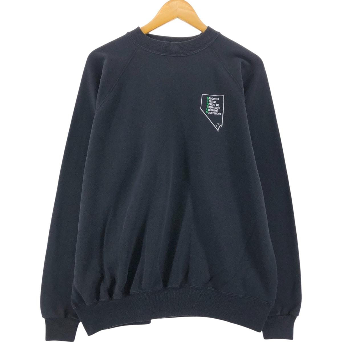 古着 90年代 ヘインズ Hanes ACTIVEWEAR プリントスウェットシャツ トレーナー USA製 メンズXL相当 ヴィンテージ/eaa531172