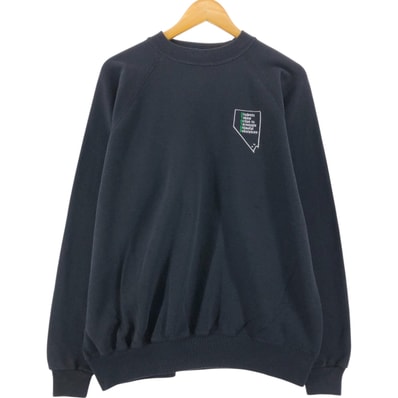 古着 90年代 ヘインズ Hanes ACTIVEWEAR プリントスウェットシャツ トレーナー USA製 メンズXL相当 ヴィンテージ/eaa531172