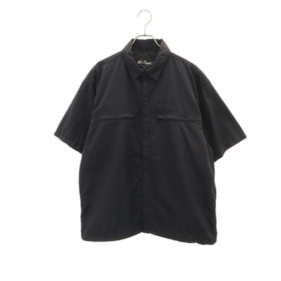 WILDTHINGS ワイルドシングス 半袖 ワークシャツ L ブラック