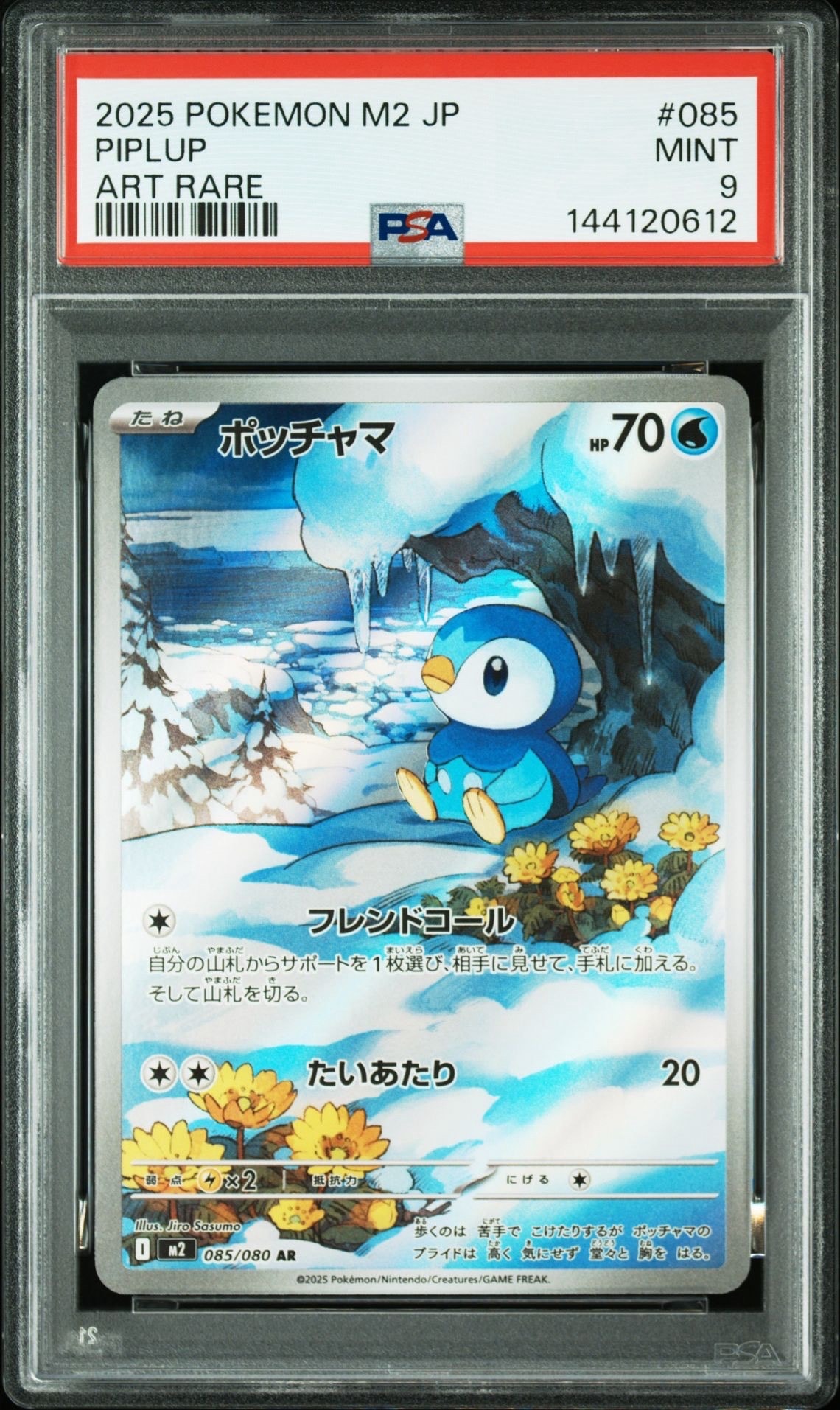 PSA9】ポッチャマ AR [M2 085/080](拡張パック「インフェルノX」) 1枚
