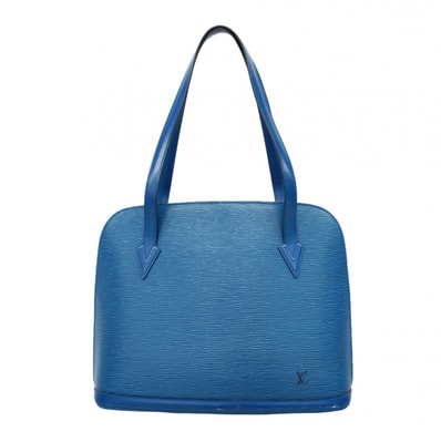 【6dc3825】ルイヴィトン ショルダーバッグ エピ リュサック M52285 トレドブルー【中古】レディース