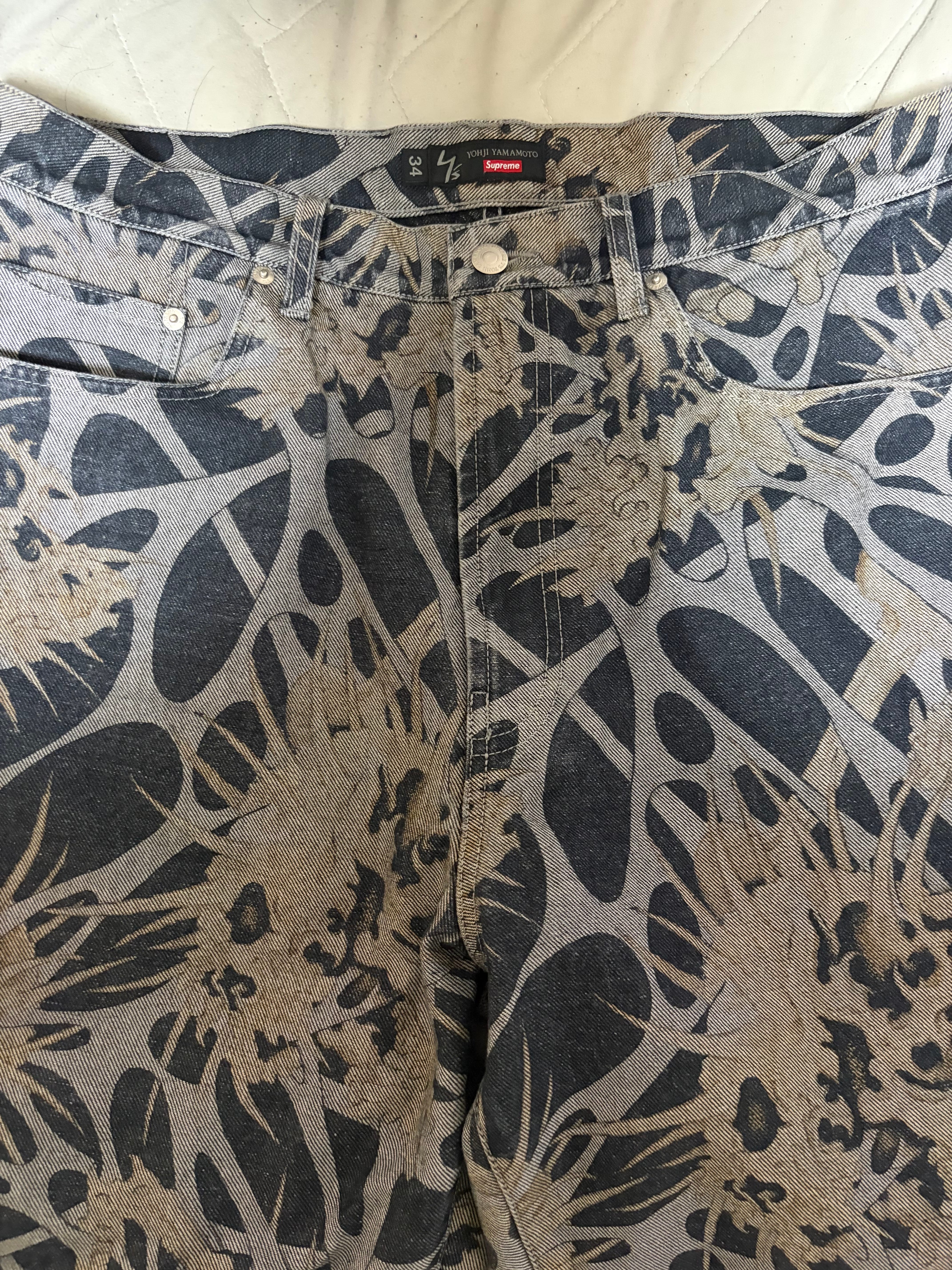 Supreme x Y's by Yohji Yamamoto Baggy Jean "Black"