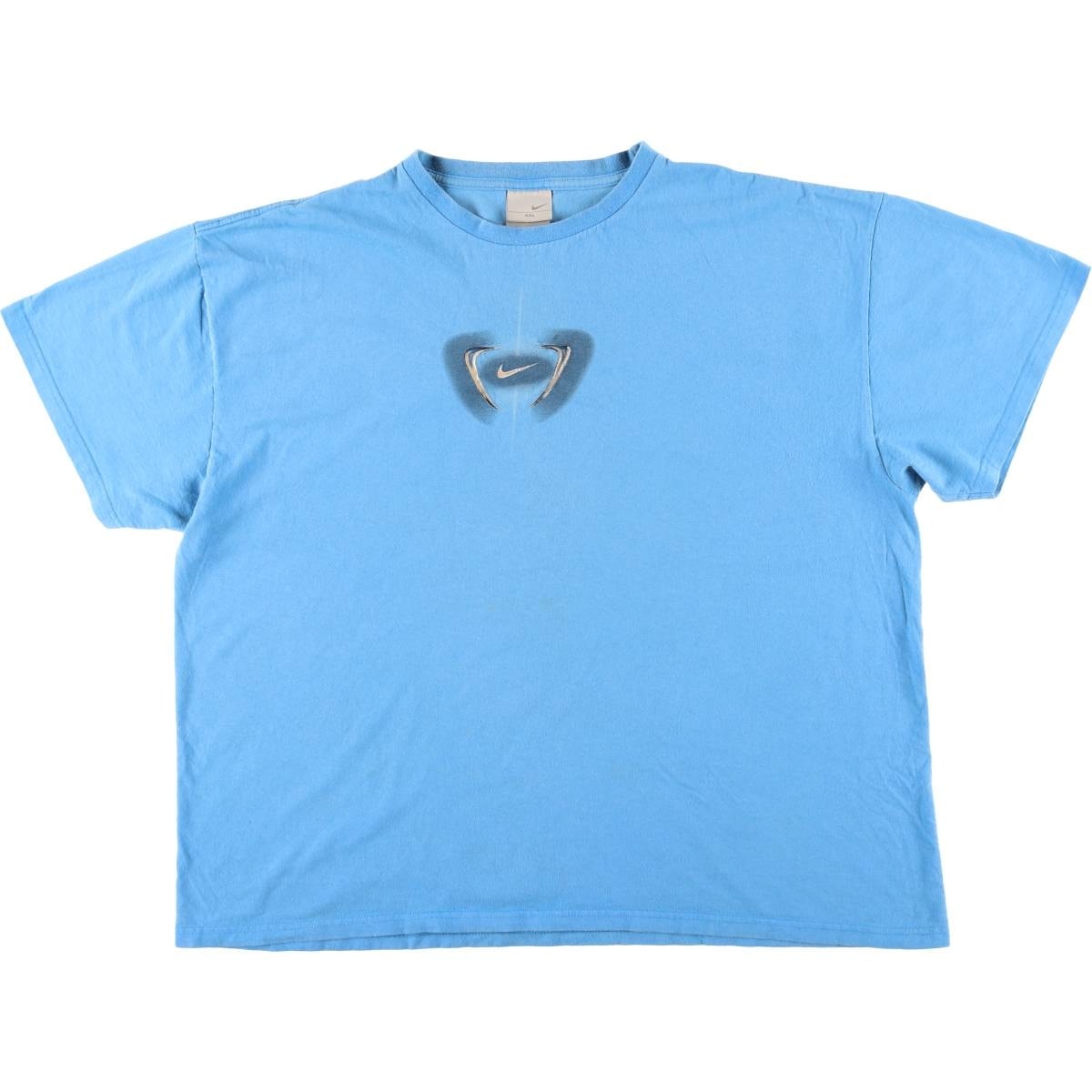 古着 00年代 ナイキ NIKE ロゴプリントTシャツ カナダ製 メンズXXL相当/eaa626105