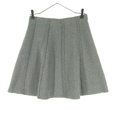 美品 ZARA BASIC ザラベーシック ミニ丈 フレアスカート S ブラック系