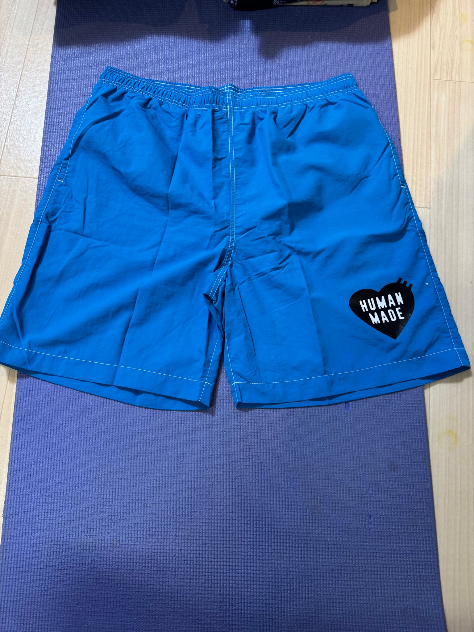 HUMAN MADE Swim Shorts "Blue"