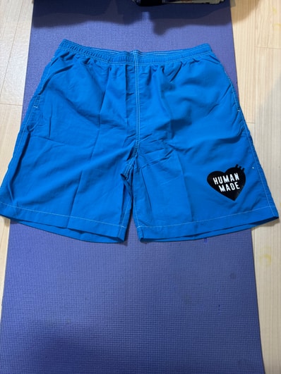 HUMAN MADE Swim Shorts "Blue"