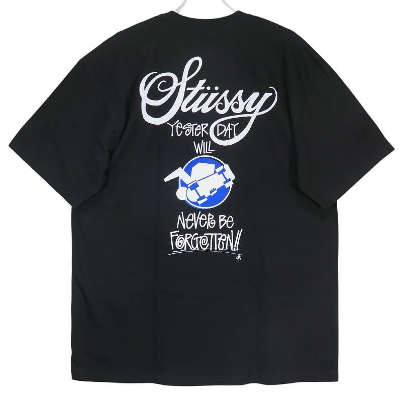 新品同様 STUSSY ステューシー AKITA LIMITED EDITION TEE 秋田 リミテッド エディション Tシャツ ブラック 限定 ショートスリーブ 半袖 カットソー サイズXL