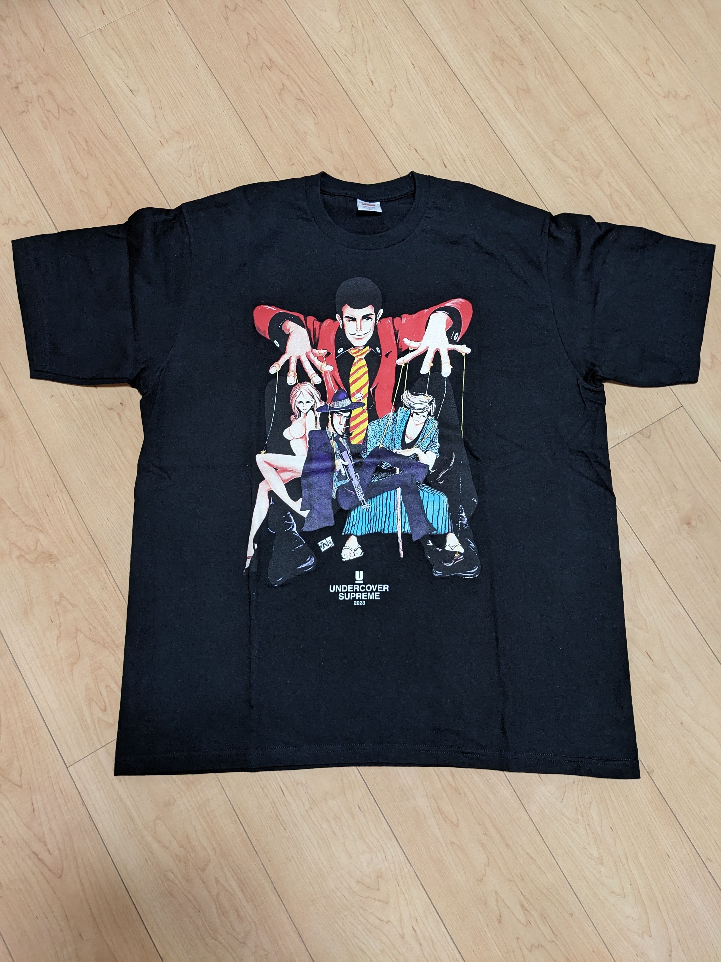 Supreme / Undercover Lupin Tee "Black"