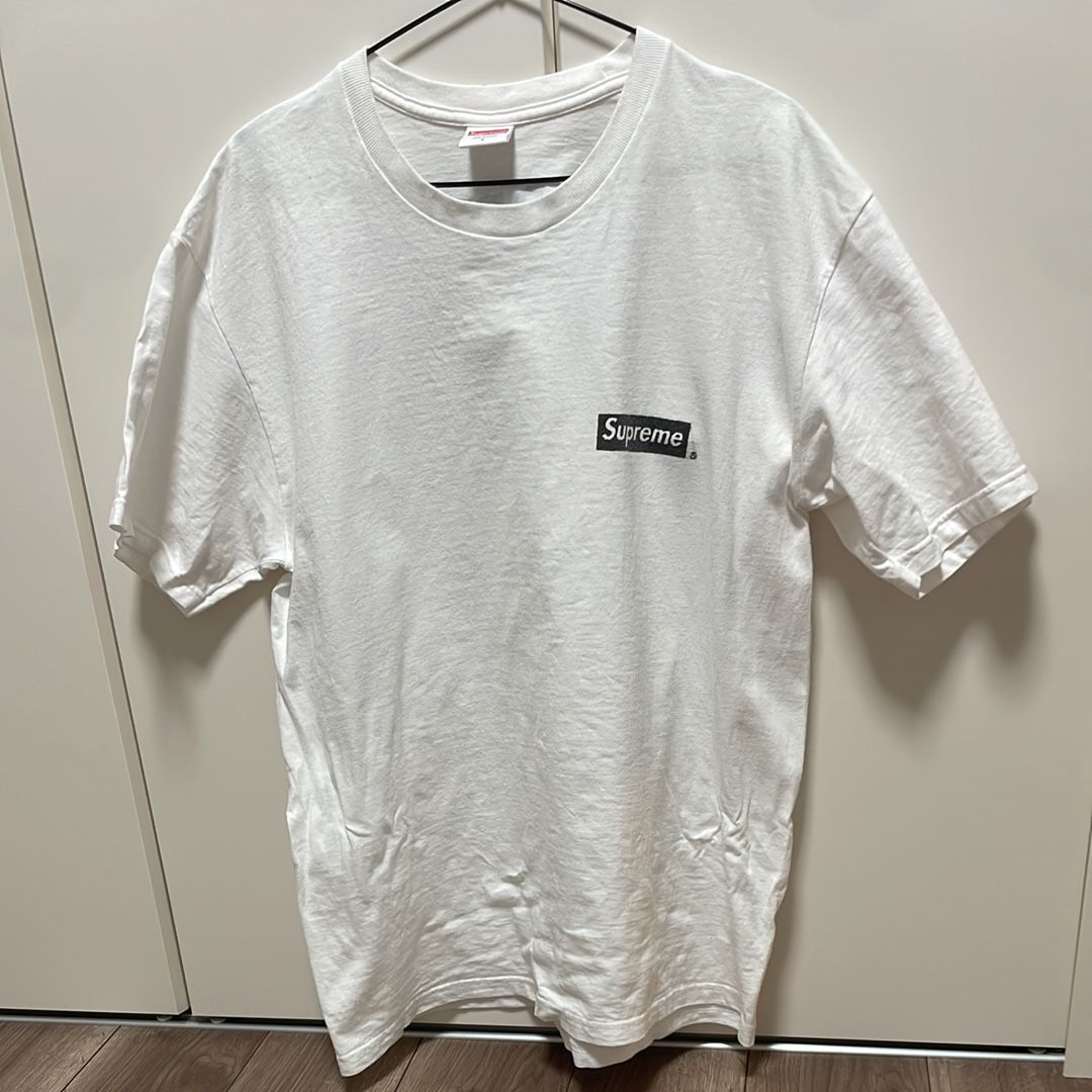 Supreme Spiral Tee "White"