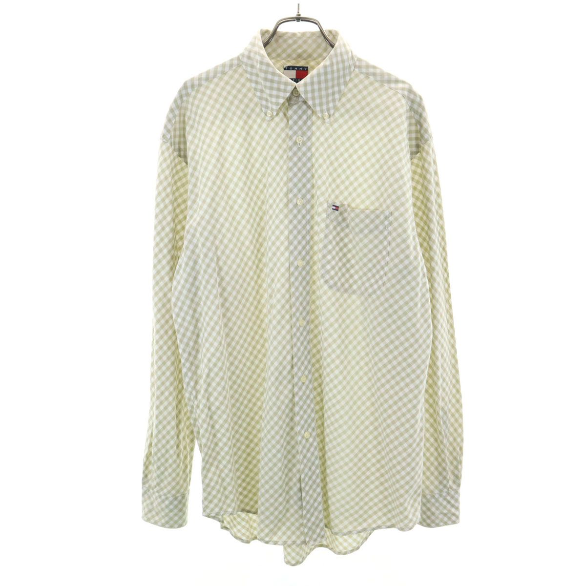TOMMY HILFIGER 90s 長袖 ボタンダウンシャツ