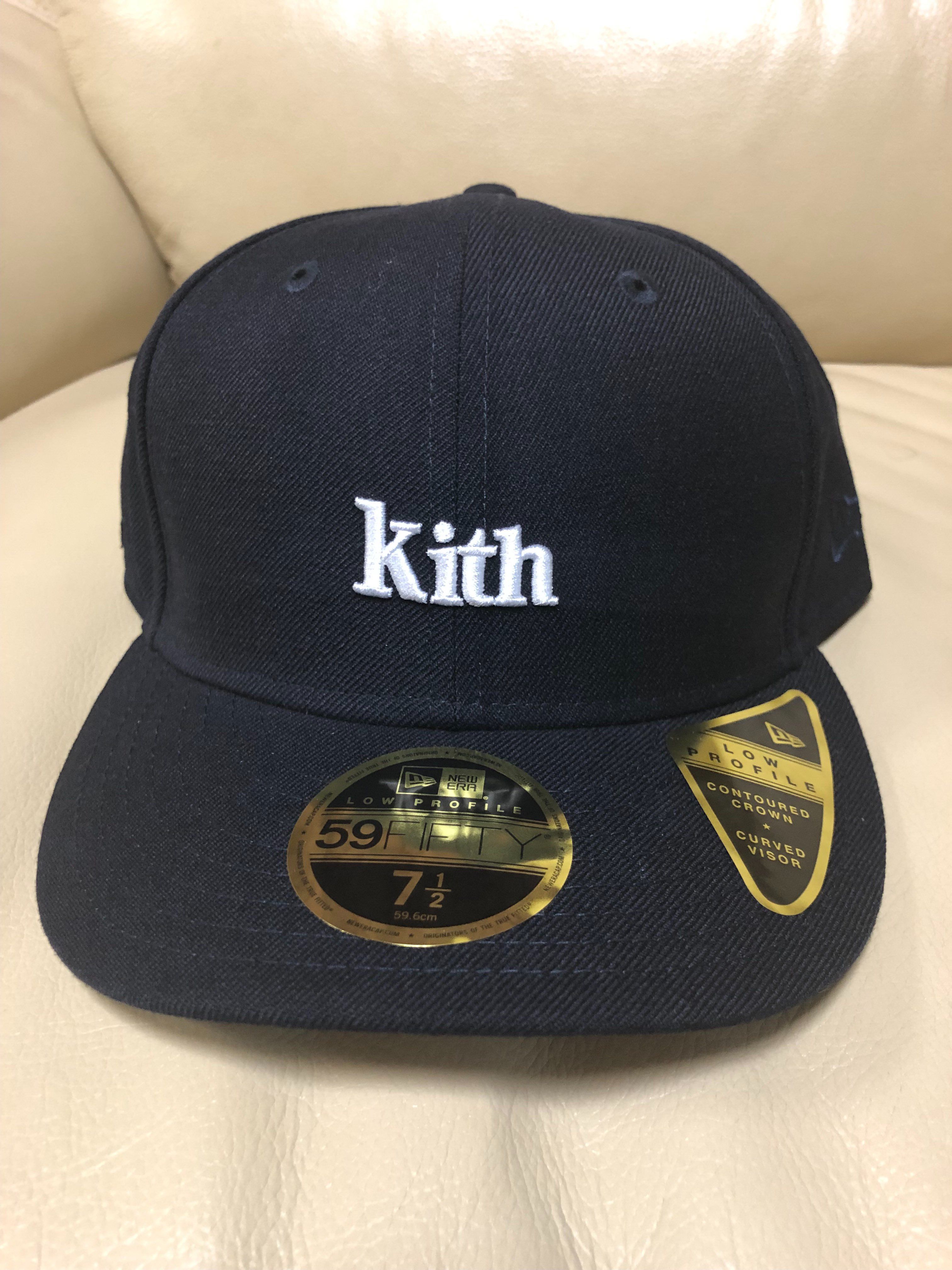 Kith x New Era Serif White Sox Cap "Black"