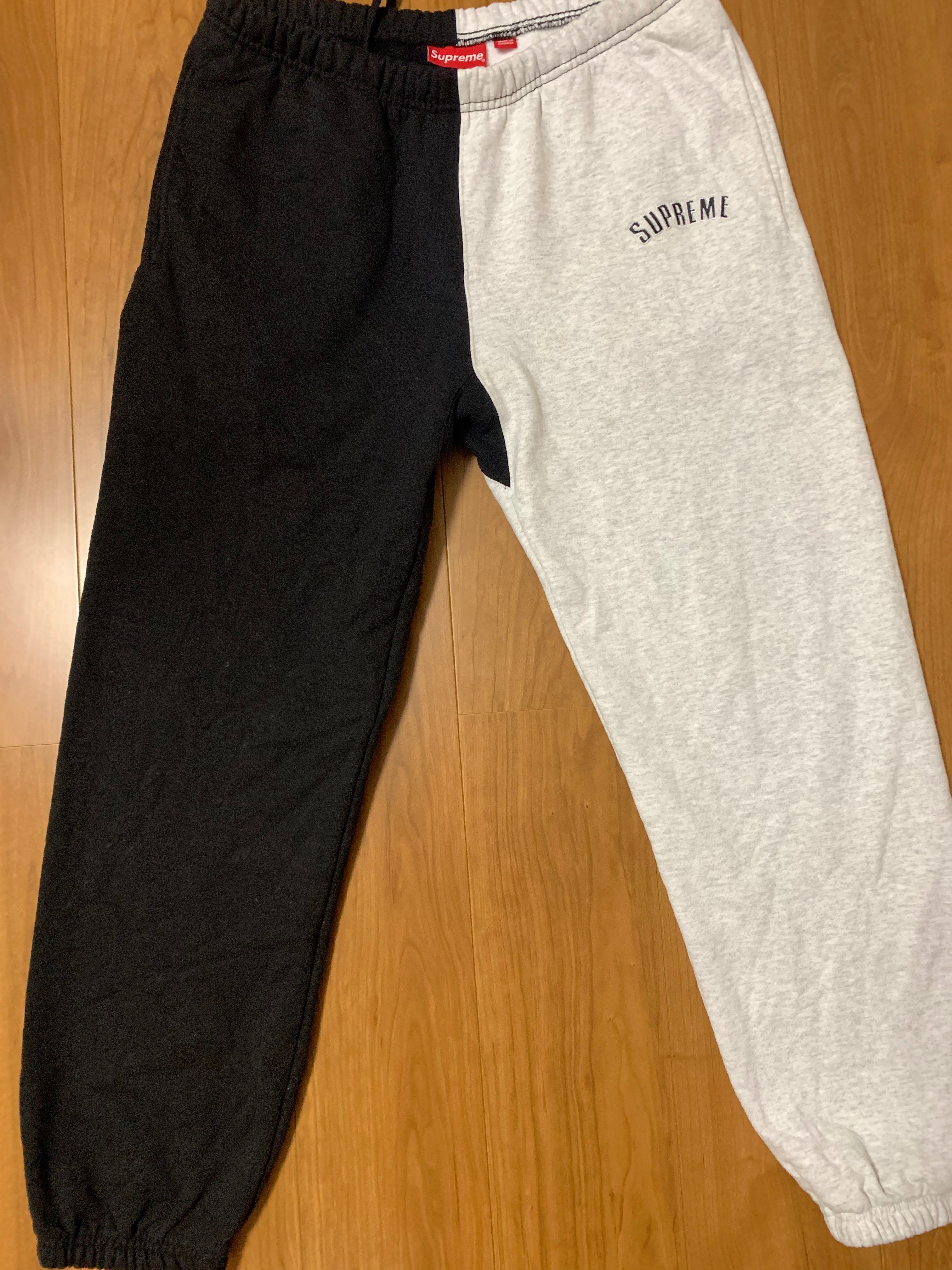 Supreme Split Sweatpant "Black"