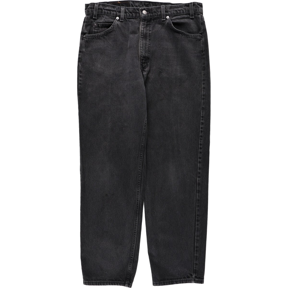 古着 90年代 リーバイス Levi's 40555-4159 RELAXED FIT STRAIGHT LEG オレンジタブ ブラックデニム テーパードデニムパンツ USA製 メンズw36相当 ヴィンテージ/evb036082