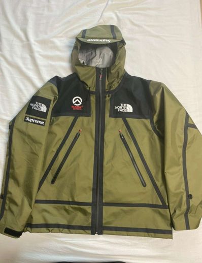 Supreme x The North Face Summit Series Outer Tape Seam Shell Jacket "Olive"