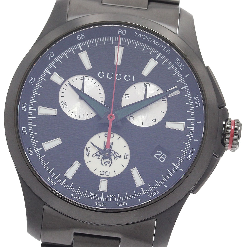 ☆極美品 グッチ Gタイムレス 126.2/YA126268 メンズ 【中古】