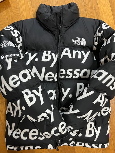 Supreme x The North Face By Any Means Nuptse Jacket "Black"