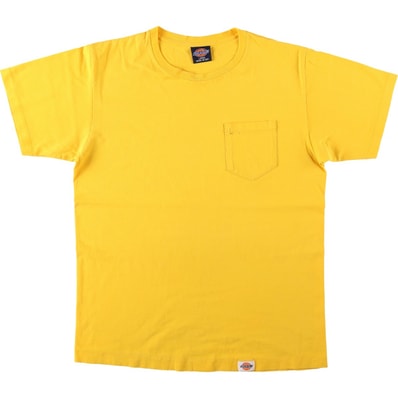 古着 90年代 ディッキーズ Dickies 半袖 ワンポイントロゴポケットTシャツ USA製 メンズL相当 ヴィンテージ/eaa661073