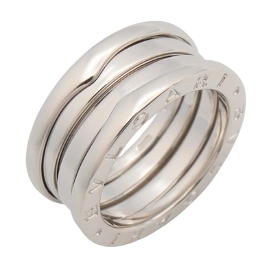 ブルガリ BVLGARI B-zero1 リング 3BD リング・指輪 ジュエリー K18WG(ホワイトゴールド) レディース シルバー系 346583 【中古】