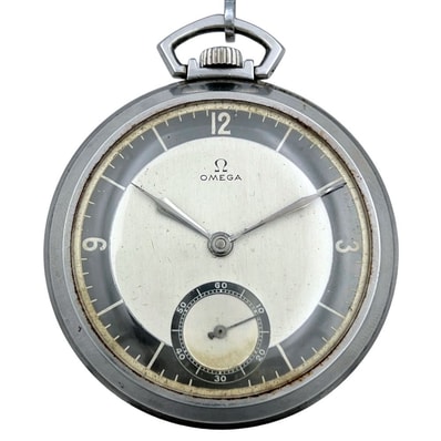 OMEGA オメガ スモセコ 手巻き 懐中時計 C1391