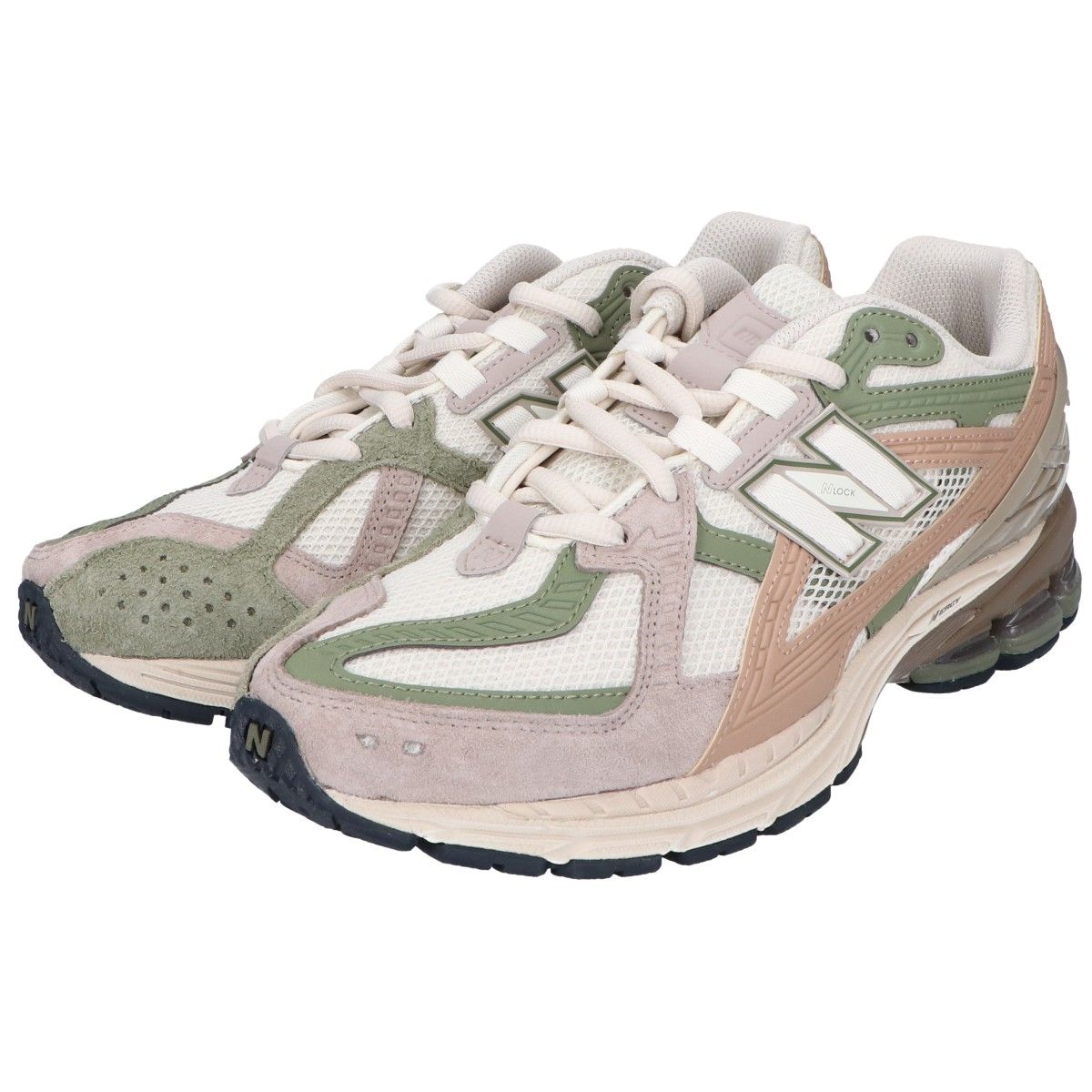 ニューバランス 【新品同様】M1906NE 1906N スエードxメッシュ ローカットスニーカー/ 27.5cm