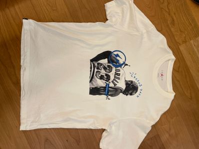 Air Jordan Travis Scott Fragment Tee "White"