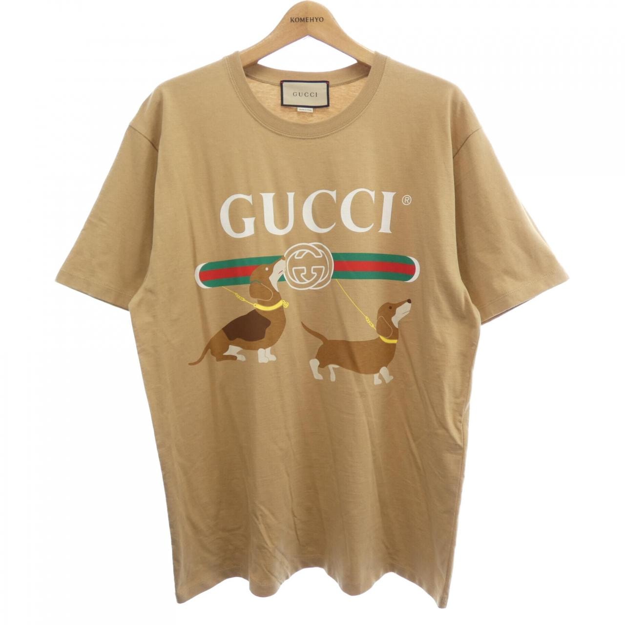 D (傷や汚れあり)】GUCCI グッチ ポロシャツ 269119 X3431 シェリー