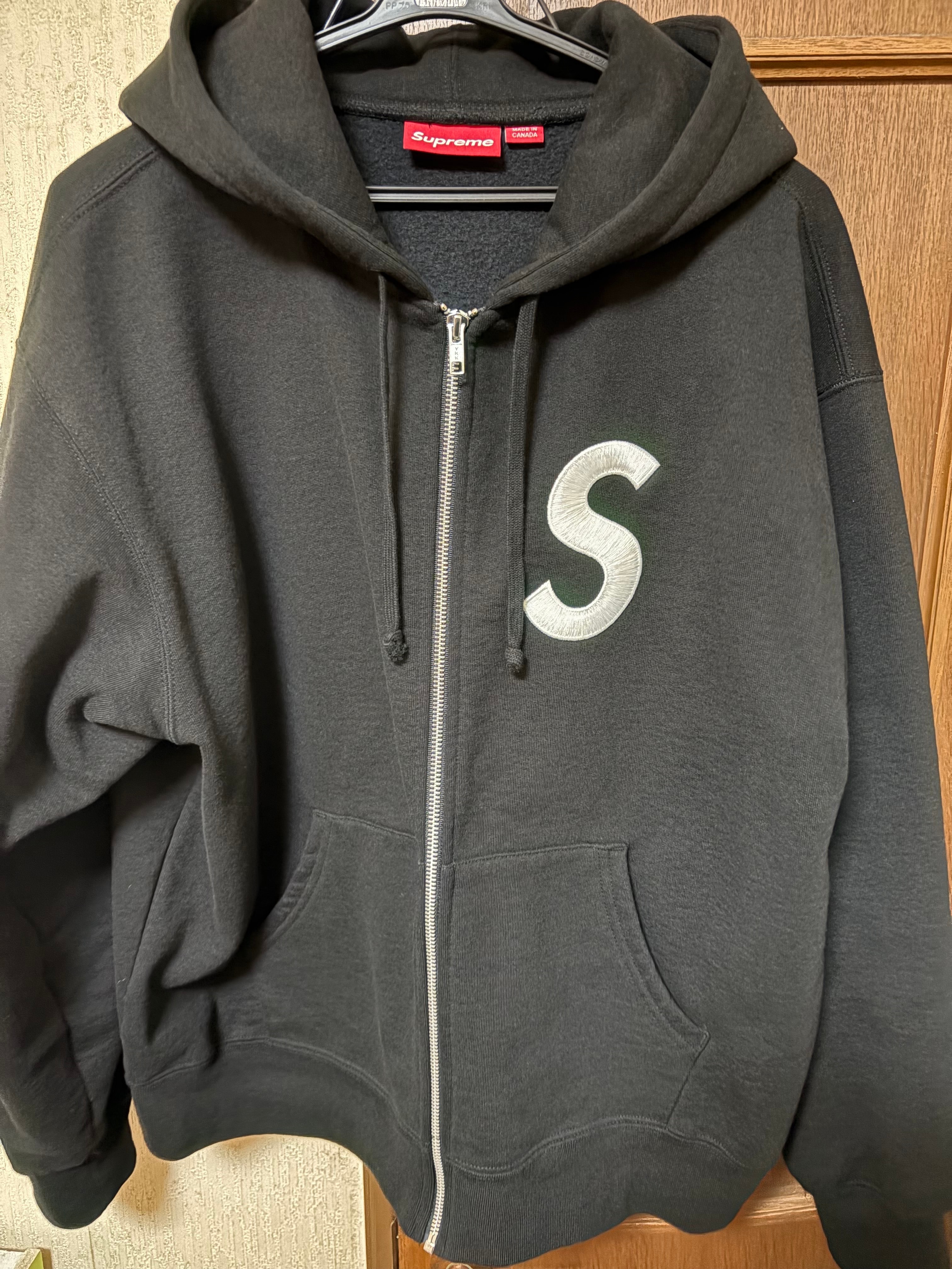 Supreme S Logo Zip Up Hooded Sweatshirt (25FW) 