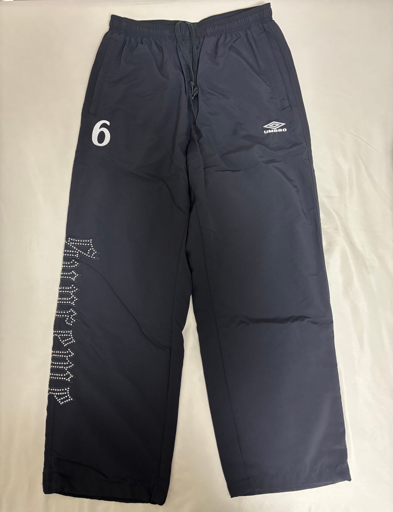 Supreme x Umbro Rhinestone Track Pant "Black"