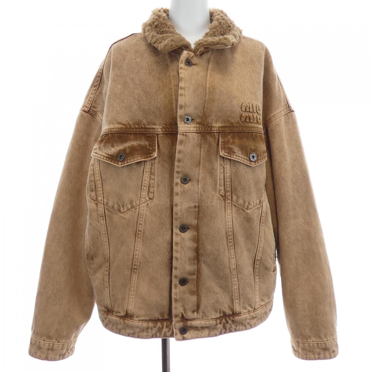 ミュウミュウ MIU MIU GWB177 S231 1255 デニムジャケット