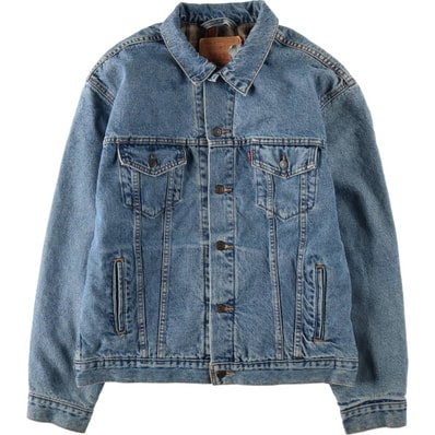 古着 90年代 リーバイス Levi's 70518-0350 デニムジャケット Gジャン メンズXL相当 ヴィンテージ/eaa636097